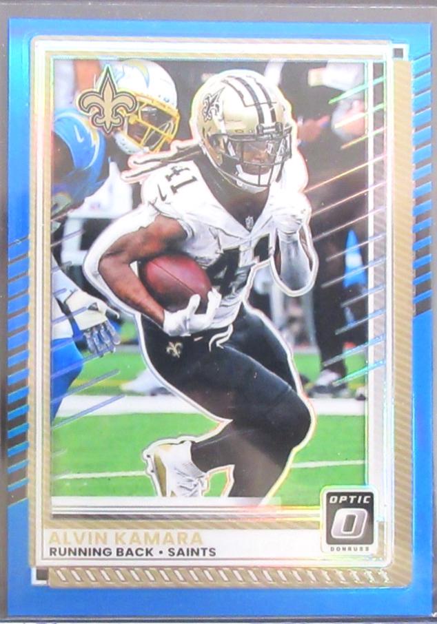 Alvin Kamara [Neon Blue] #9