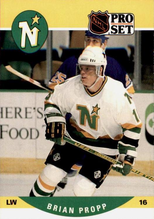 Brian Propp #460 Hockey Cards 1990 Pro Set