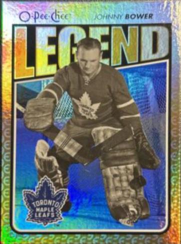Johnny Bower #587 2009 O Pee Chee Hockey