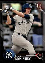 Billy McKinney [Silver Border] #BD-153 Baseball Cards 2016 Bowman Draft Prices