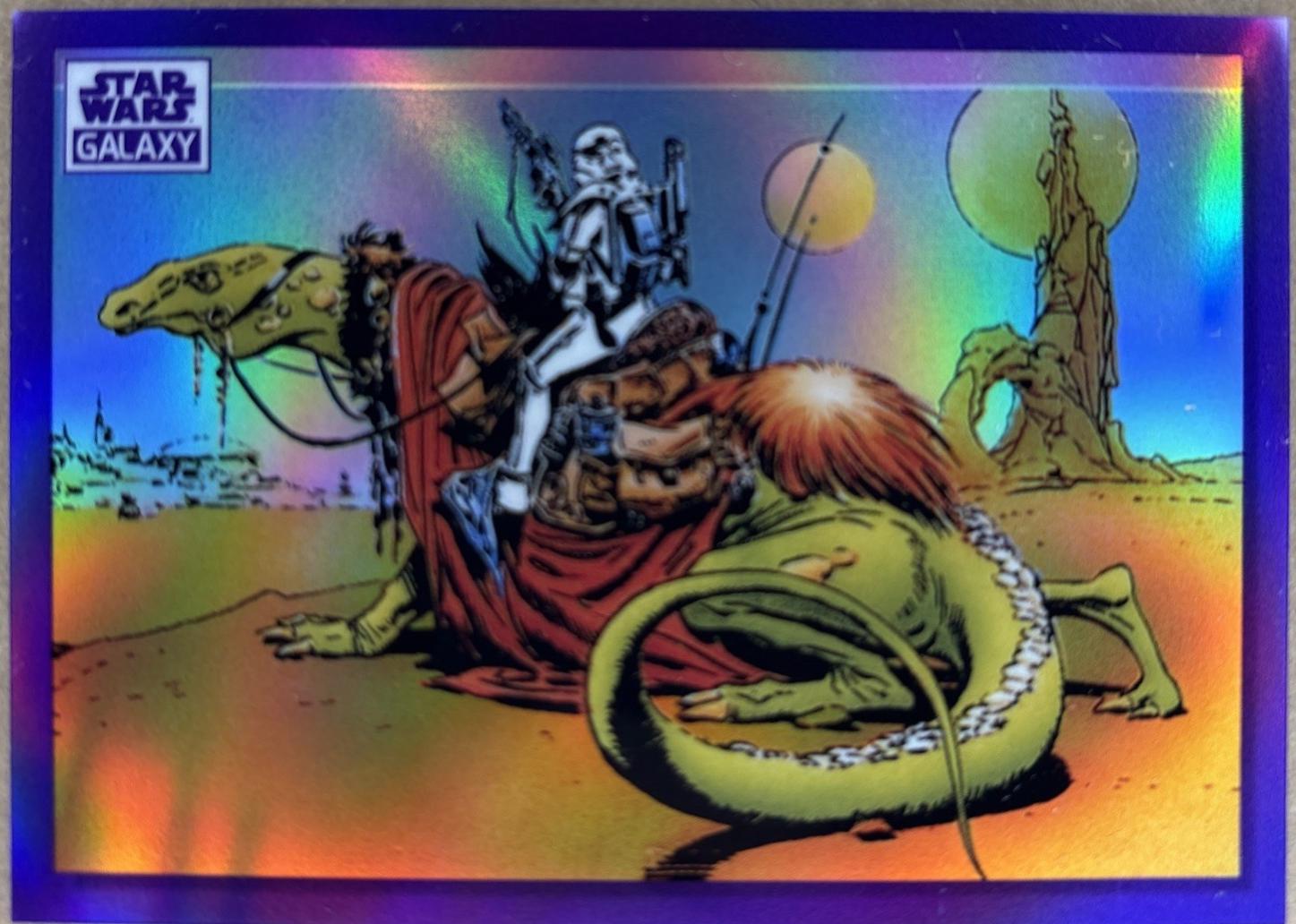 Stormtrooper Surveying the Desert [Purple Refractor] #40