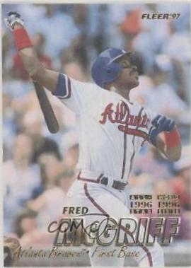 Fred McGriff #264 1997 Fleer Baseball