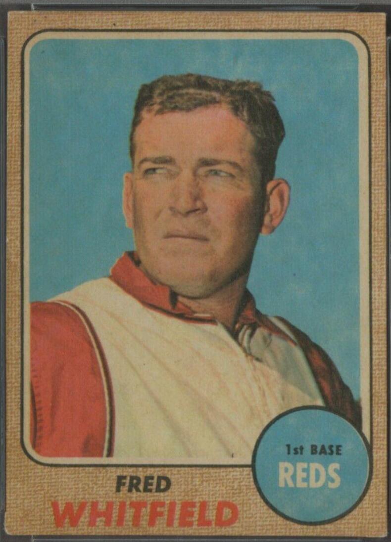 Fred Whitfield #133 1968 Venezuela Topps Baseball