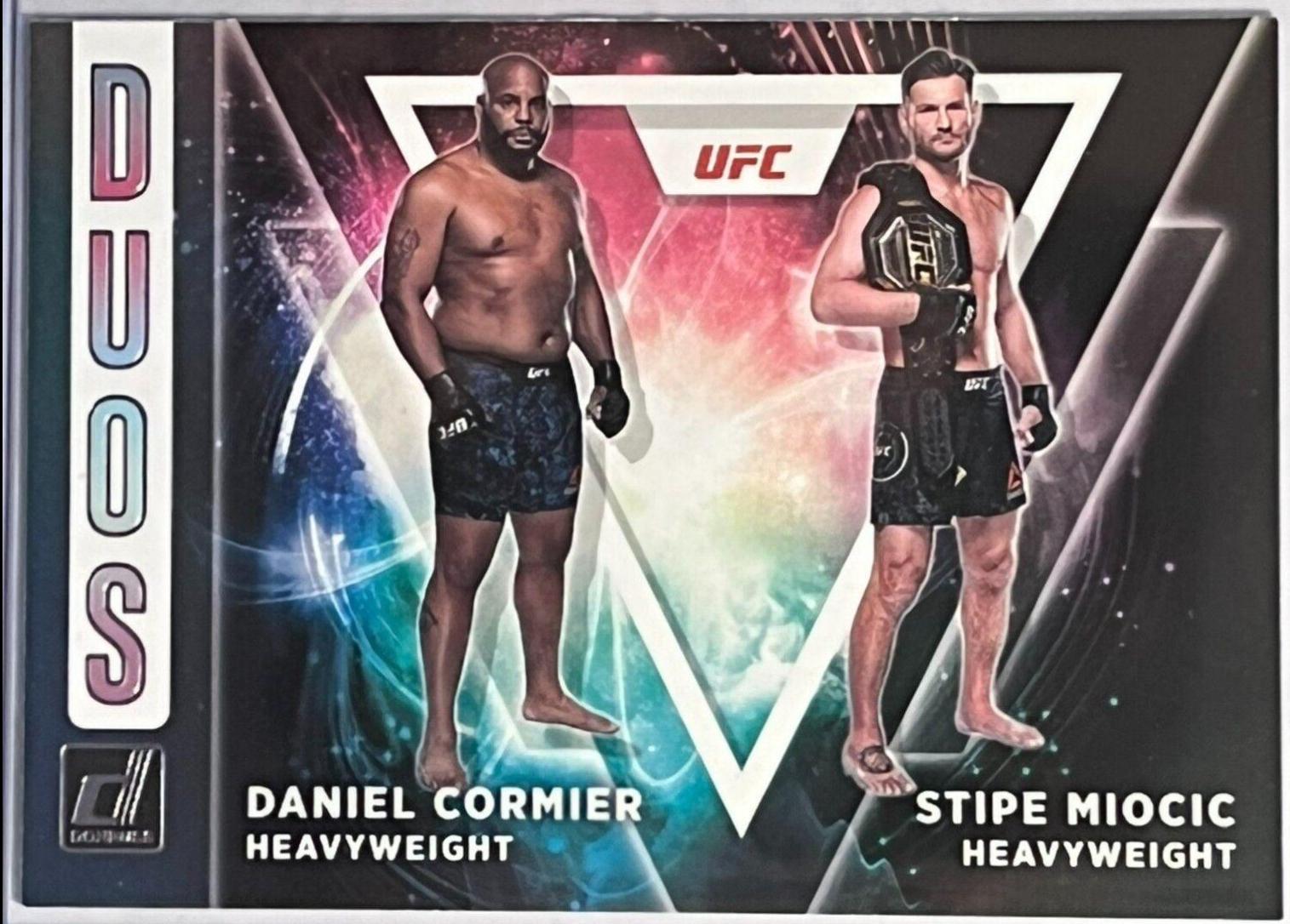 Daniel Cormier, Stipe Miocic #1 Ufc Cards 2022 Panini Donruss UFC Duos