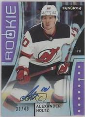 Alexander Holtz #AR-AH Hockey Cards 2021 Upper Deck Synergy Autograph Rookies Prices