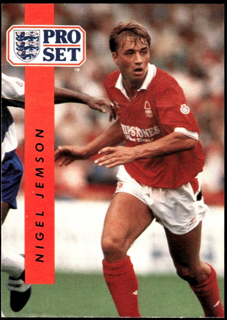 Nigel Jemson #174 1990 Pro Set Soccer