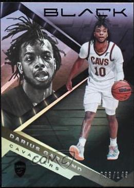 Darius Garland #8 Basketball Cards 2021 Panini Black