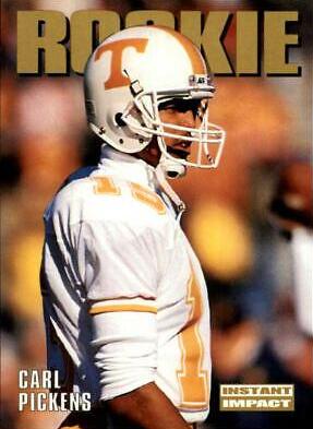Carl Pickens #322 Football Cards 1992 Skybox Impact