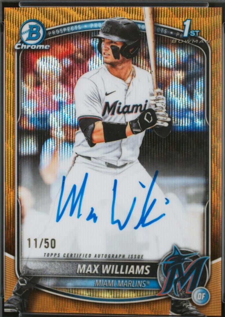 Max Williams [Gold Wave Refractor] #CPA-MWI