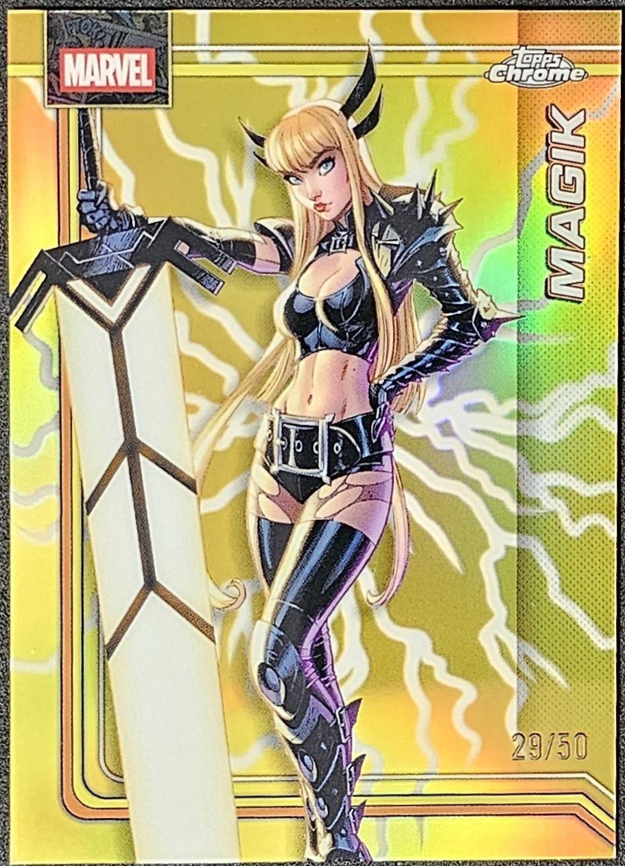 その他 Topps Chrome Marvel Magik 08/25 Magik [Gold Lightning] #134 Prices | Marvel 2026 Topps Chrome