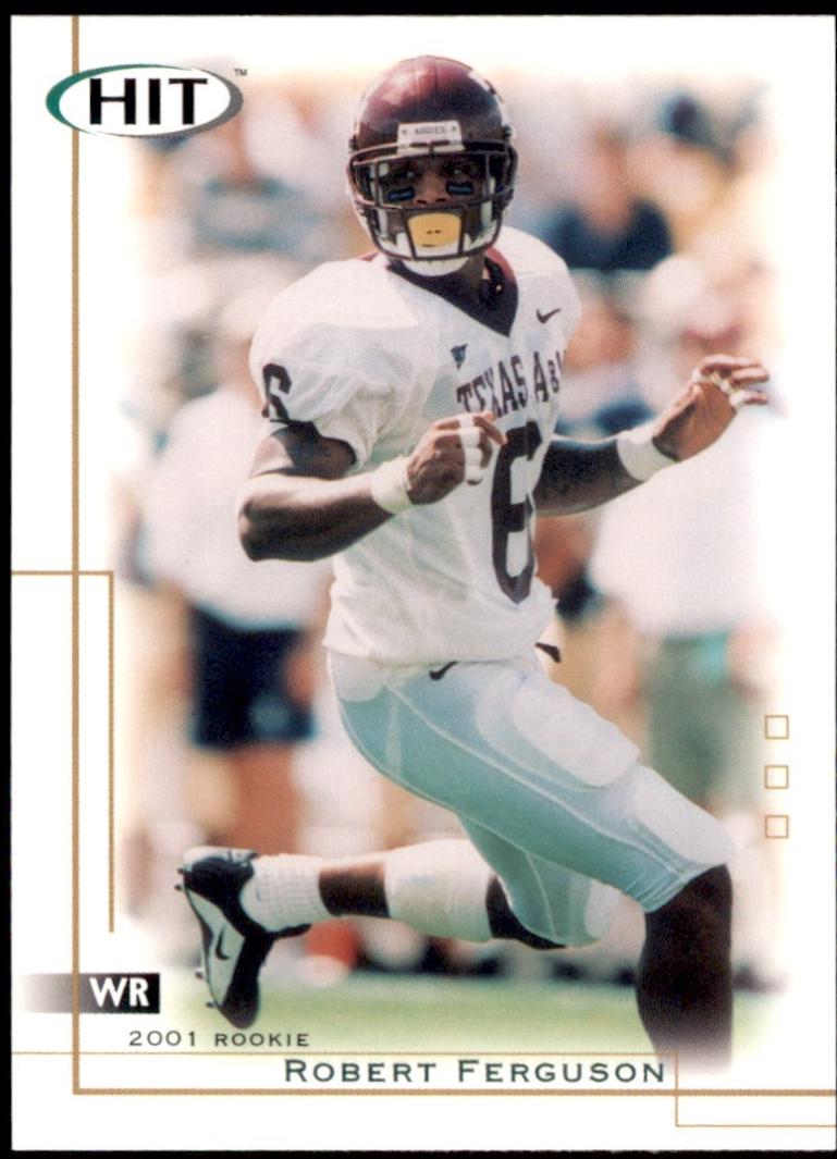 Robert Ferguson #9 2001 Sage Hit Football