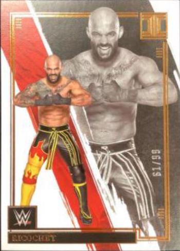 Ricochet #5 Wrestling Cards 2022 Panini Impeccable WWE