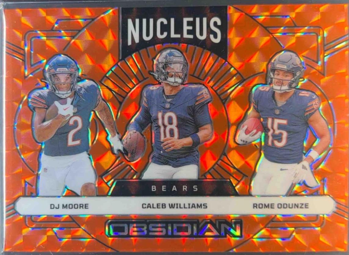 Caleb Williams / DJ Moore / Rome Odunze [Orange Mosaic] #5 Prices