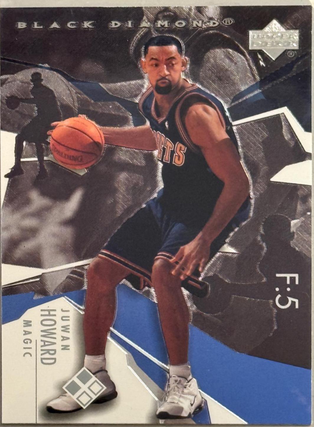 Juwan Howard #93 Basketball Cards 2003 Upper Deck Black Diamond