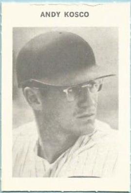 Andy Kosco Baseball Cards 1969 Milton Bradley
