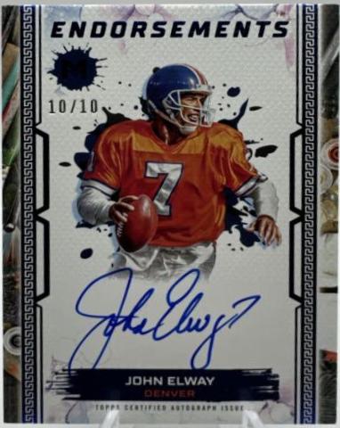 John Elway [Printing Plate] #AA-JE