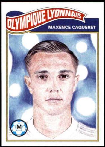 Maxence Caqueret #208 2020 Topps Living UEFA Champions League