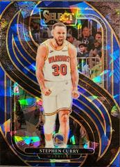 Stephen Curry [Blue Cracked Ice Prizm] #143 Prices | 2024 Panini
