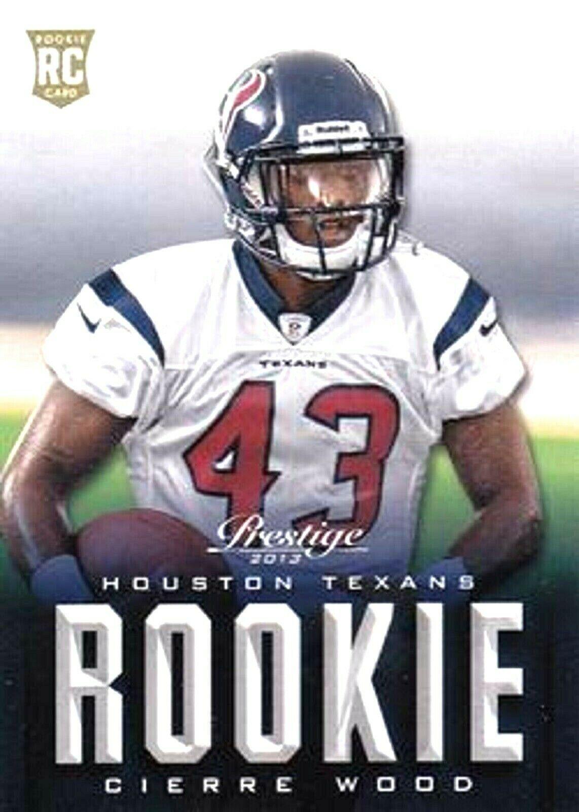 Cierre Wood #215 Football Cards 2013 Panini Prestige