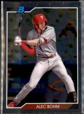 Alec Bohm #AB Baseball Cards 2020 Bowman Heritage Chrome Prospects