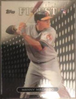 Manny Machado #80 Baseball Cards 2013 Finest