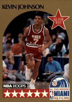 Kevin Johnson All Star #19 Basketball Cards 1990 Hoops