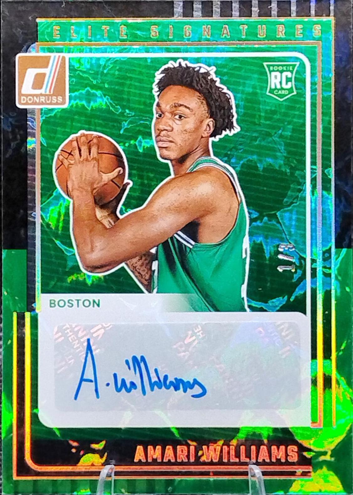 Amari Williams #36 2025 Panini Donruss Elite Signature Basketball