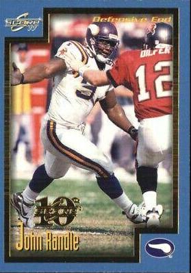 John Randle #7 Football Cards 1999 Panini Score