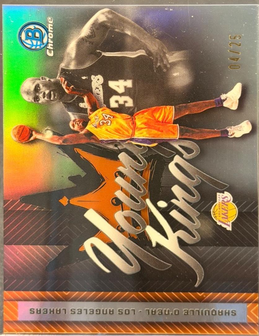 Shaquille O'Neal [Orange Refractor] #YK-19