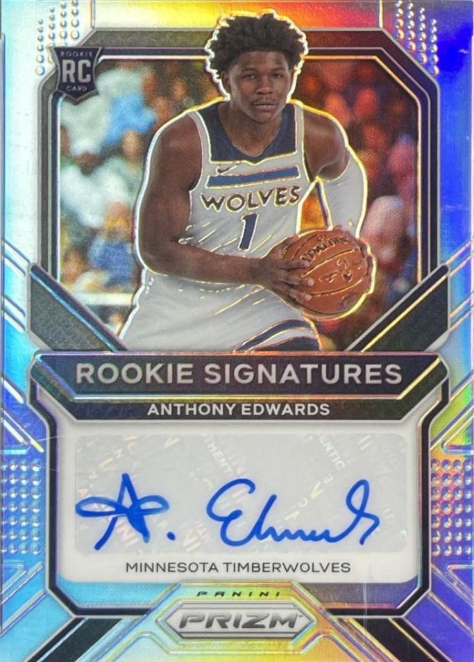 Anthony Edwards [Silver Prizm] #RS-AEW