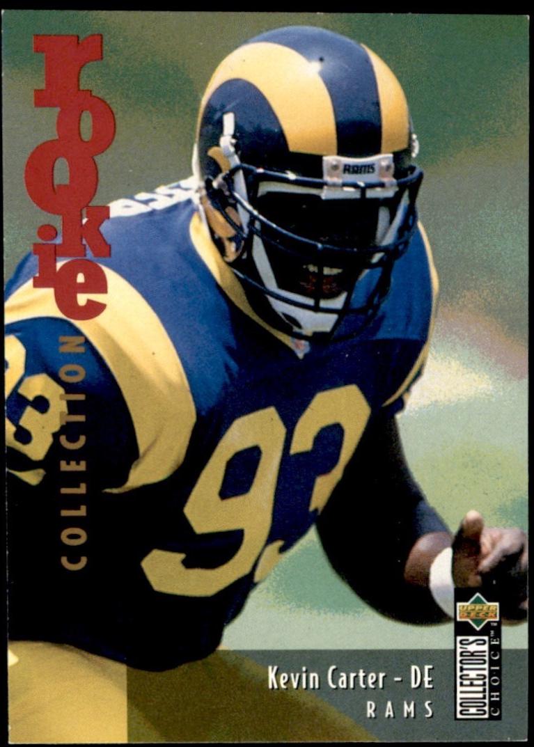 Kevin Carter #U31 Football Cards 1995 Collector's Choice Update