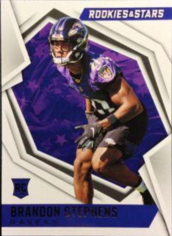 Brandon Stephens #197 Football Cards 2021 Panini Rookies and Stars