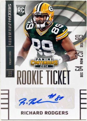 Richard Rodgers [Seat Autograph Championship Ticket] #169