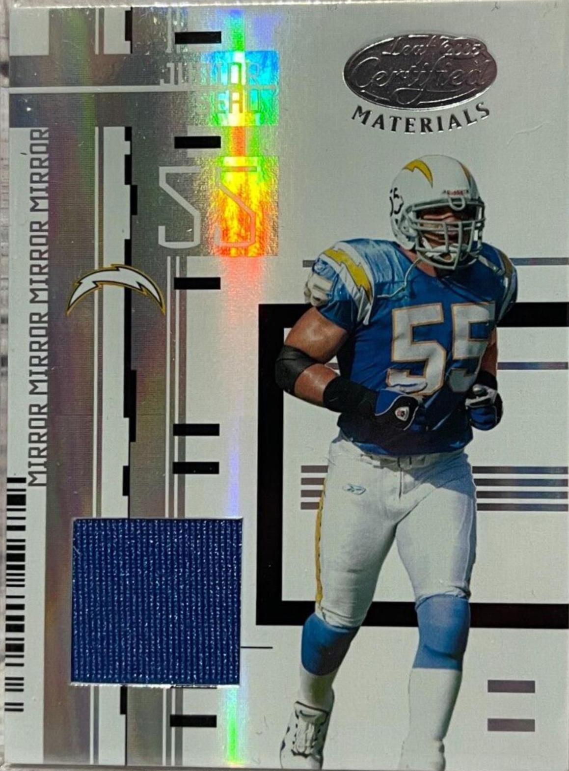 Junior Seau [Mirror White Materials] #138