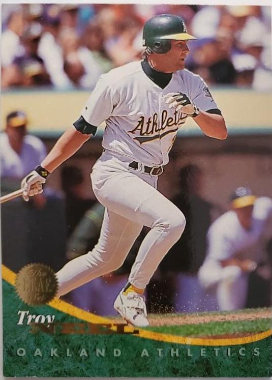 Troy Neel #6 Baseball Cards 1994 Leaf