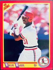 Willie McGee #374 Baseball Cards 1990 Score Prices