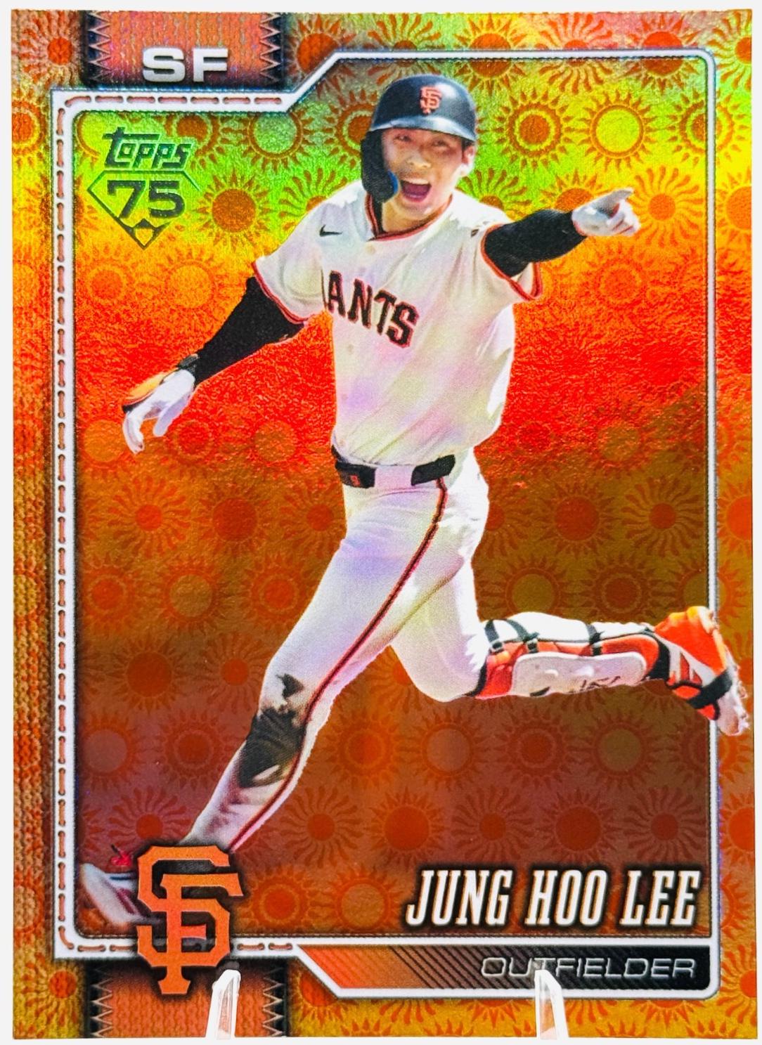 2026 Jung Hoo Lee [Orange Diamante Foil] #541