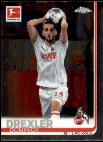 Dominick Drexler #5 Soccer Cards 2019 Topps Chrome Bundesliga