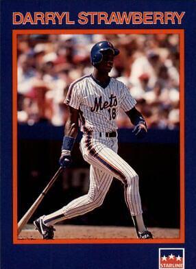 darryl strawberry #21 Baseball Cards 1990 Starline