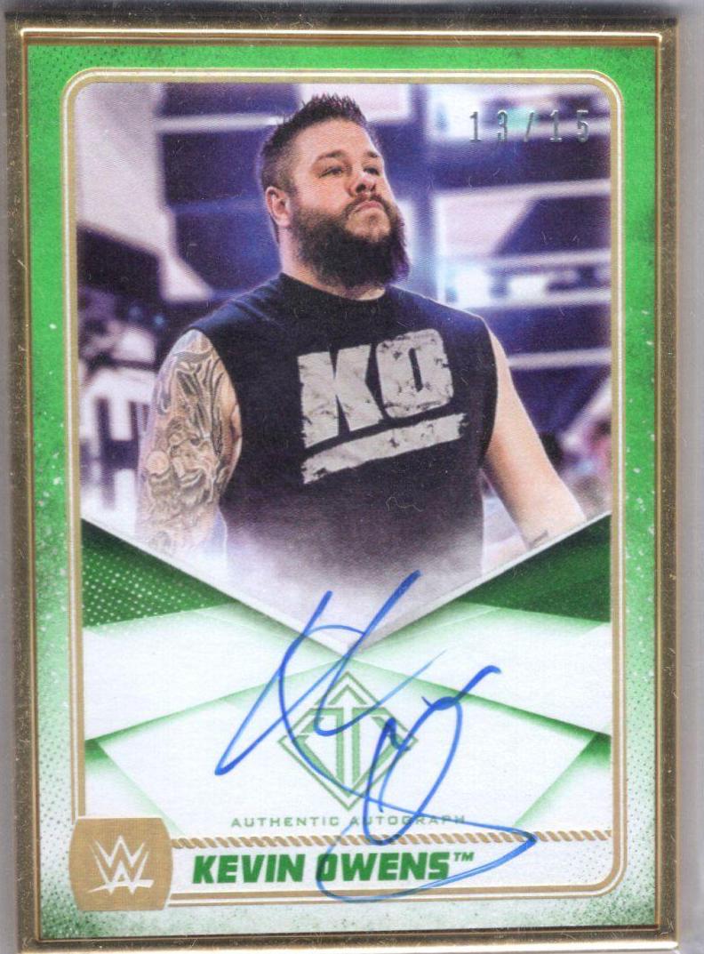 Kevin Owens #A-KO Wrestling Cards 2020 Topps WWE Transcendent Autographs