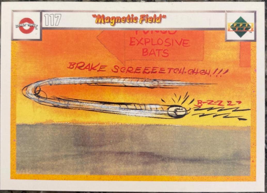 Magnetic Field #117 / 120 Baseball Cards 1990 Upper Deck Comic Ball