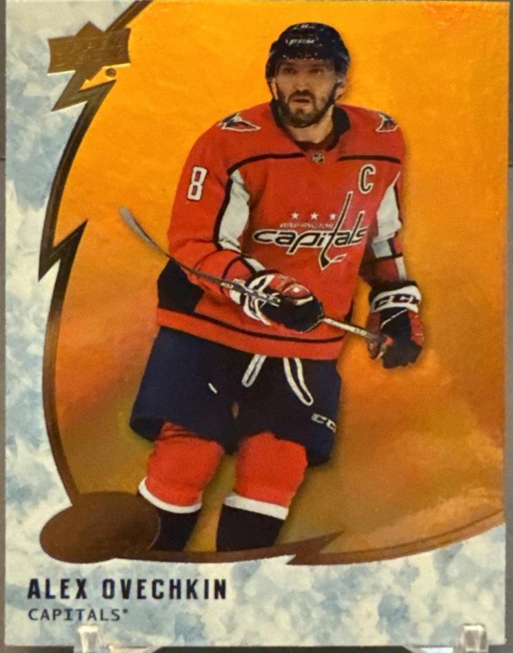 Alex Ovechkin #8 2019-20 Upper Deck Ice Hockey