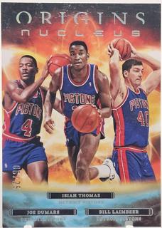 Isiah Thomas, Bill Laimbeer, Joe Dumars