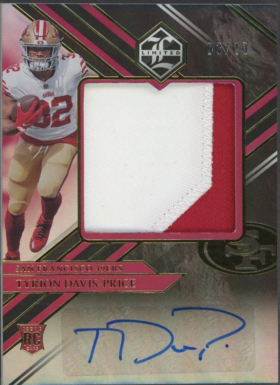 Tyrion Davis Price [Patch Autograph Jumbo Holographic] #170