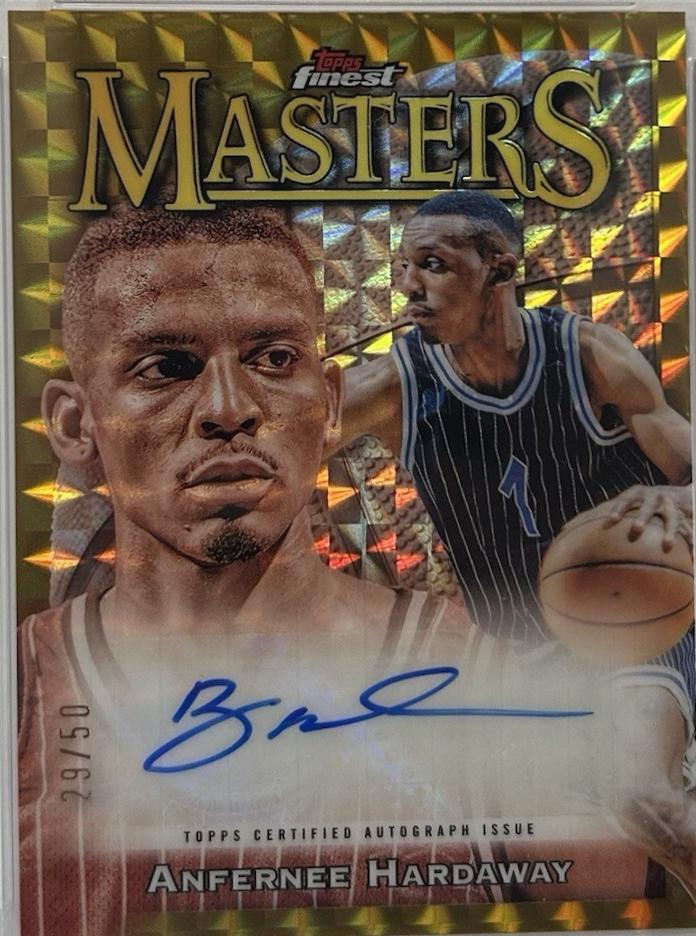 Anfernee Hardaway [Gold Geometric Refractor] #MA-AH