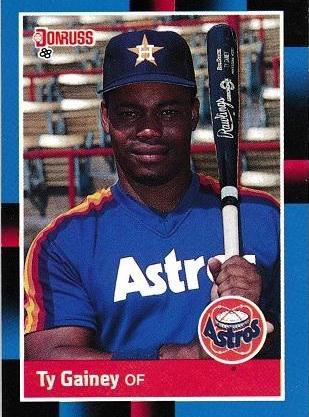 Ty Gainey #578 Baseball Cards 1988 Donruss