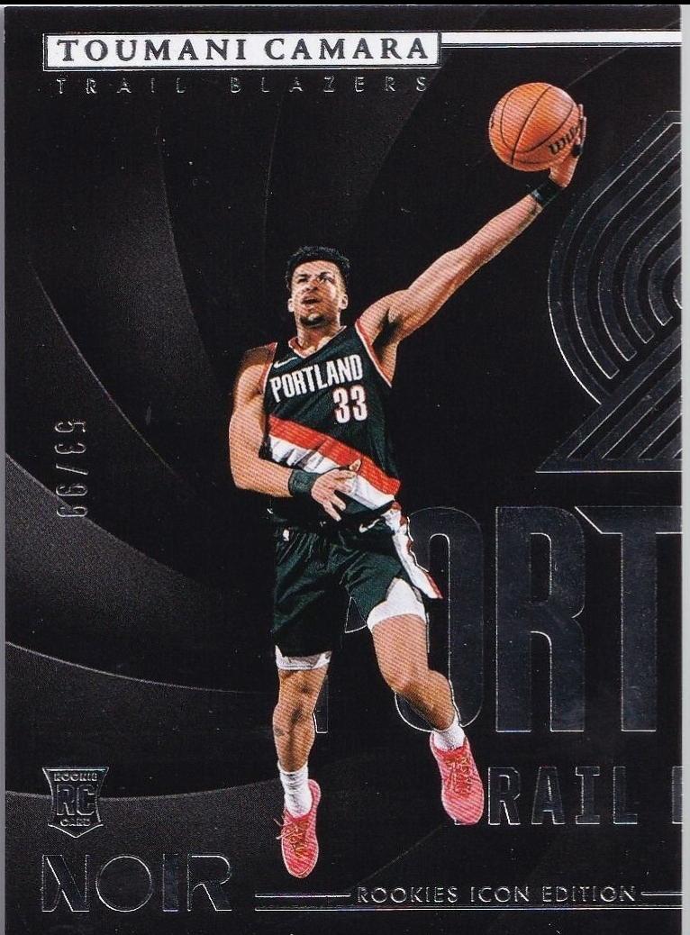 Toumani Camara #193 2023 Panini Noir Basketball