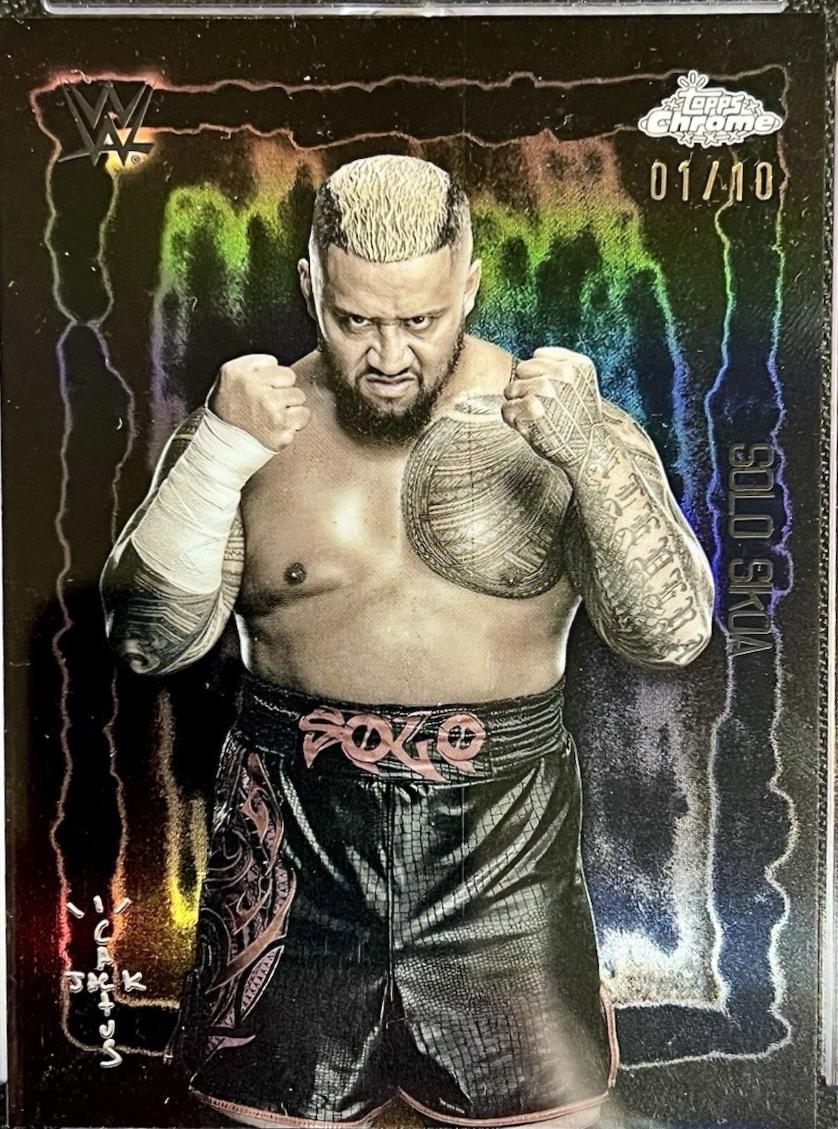 Solo Sikoa [Black Refractor] #FVF-27 Prices | 2025 Topps Chrome