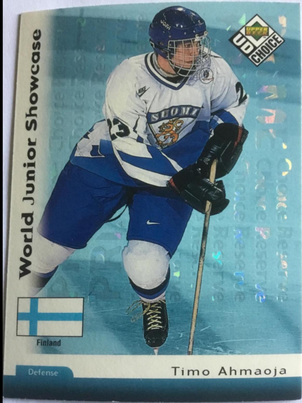 Timo Ahmaoja #280 1998 Upper Deck Hockey