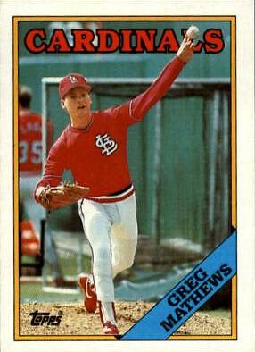 Greg Mathews (1988 Topps)